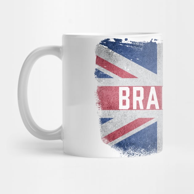 Bradford Yorkshire | British United Kingdom Flag Vintage UK Proud Souvenir by Rixta Tees